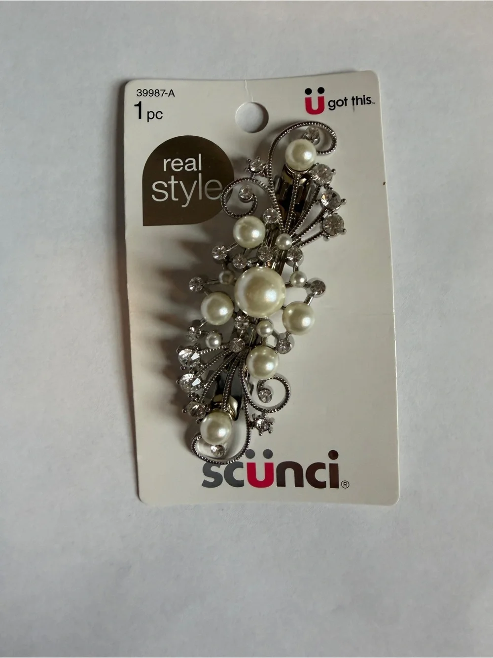 $3 w/ bundle-Rhinestone Hair Barette